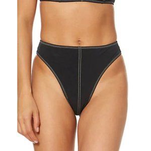 NWT Dolce Vita high cut bikini bottom in black & white